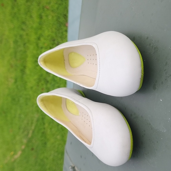 ECCO Angel White Ballerina Flat 35 - Picture 2 of 8